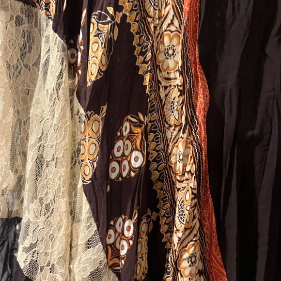 Red Berry Boho Skirt - Picture 3 of 6